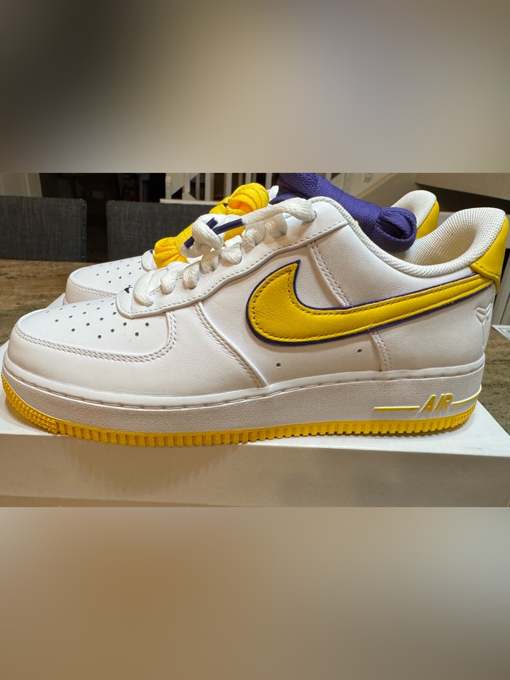 Nike Air Force 1 Low Retro QS Kobe Bryant Lakers Home